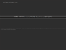 Tablet Screenshot of nilex-reisen.de